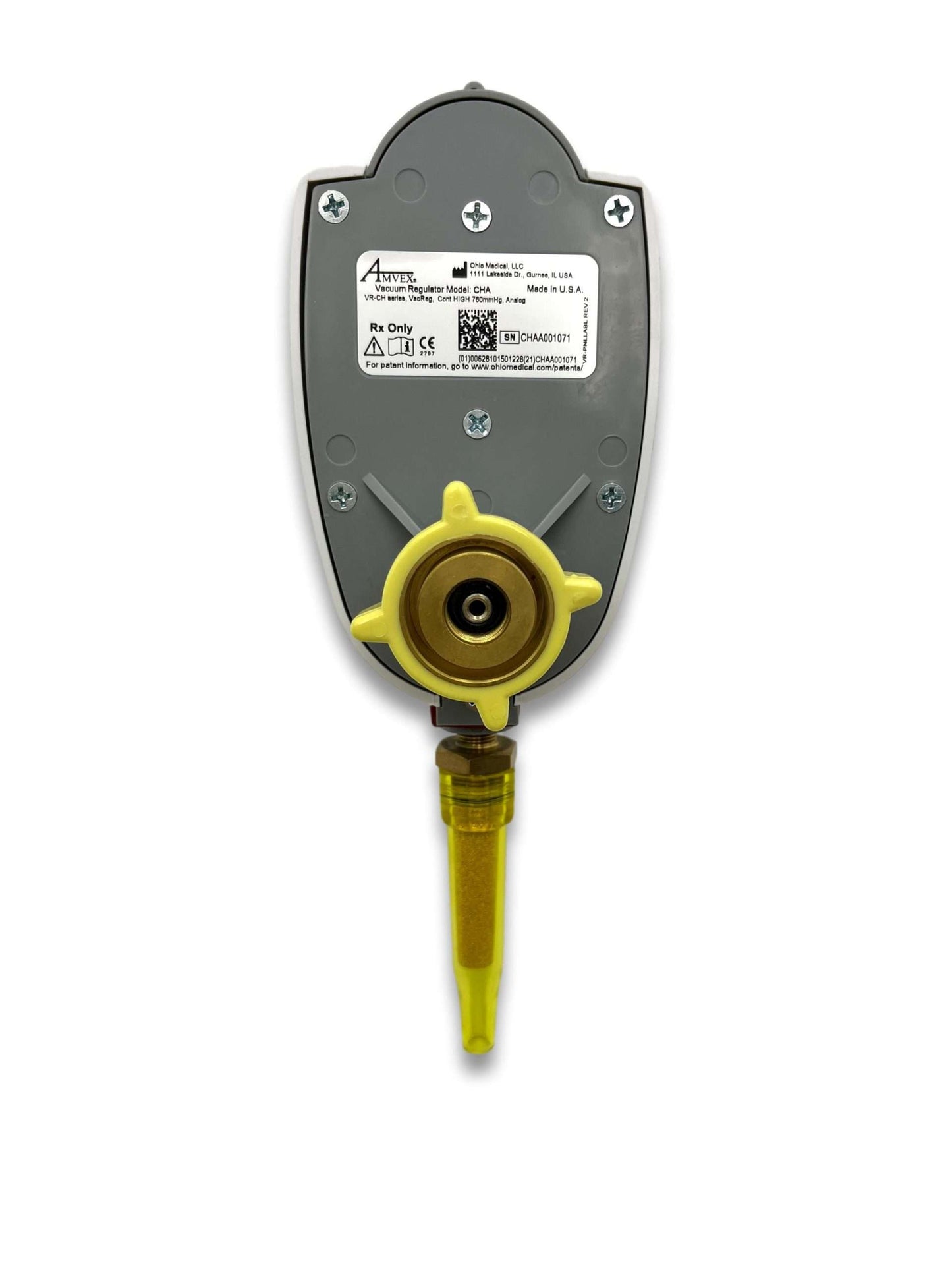 Amvex Suction Regulator - Continuous Three Mode High (0-760 mmhg) - Analogue