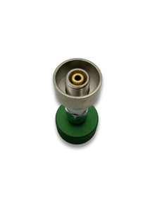 Oxygen Outlet Adapter - 1/8" FNPT to SIS Male Oxygen - Straight