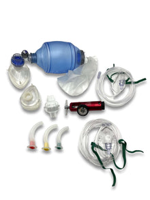 Large Resuscitation Kit - Big Red - With Suction